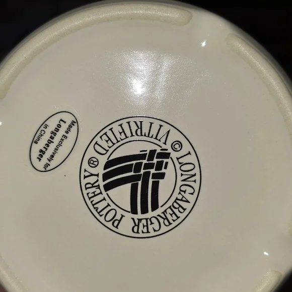 3 longaberger pottery 2012 mothers day crock. - Picture 3 of 4